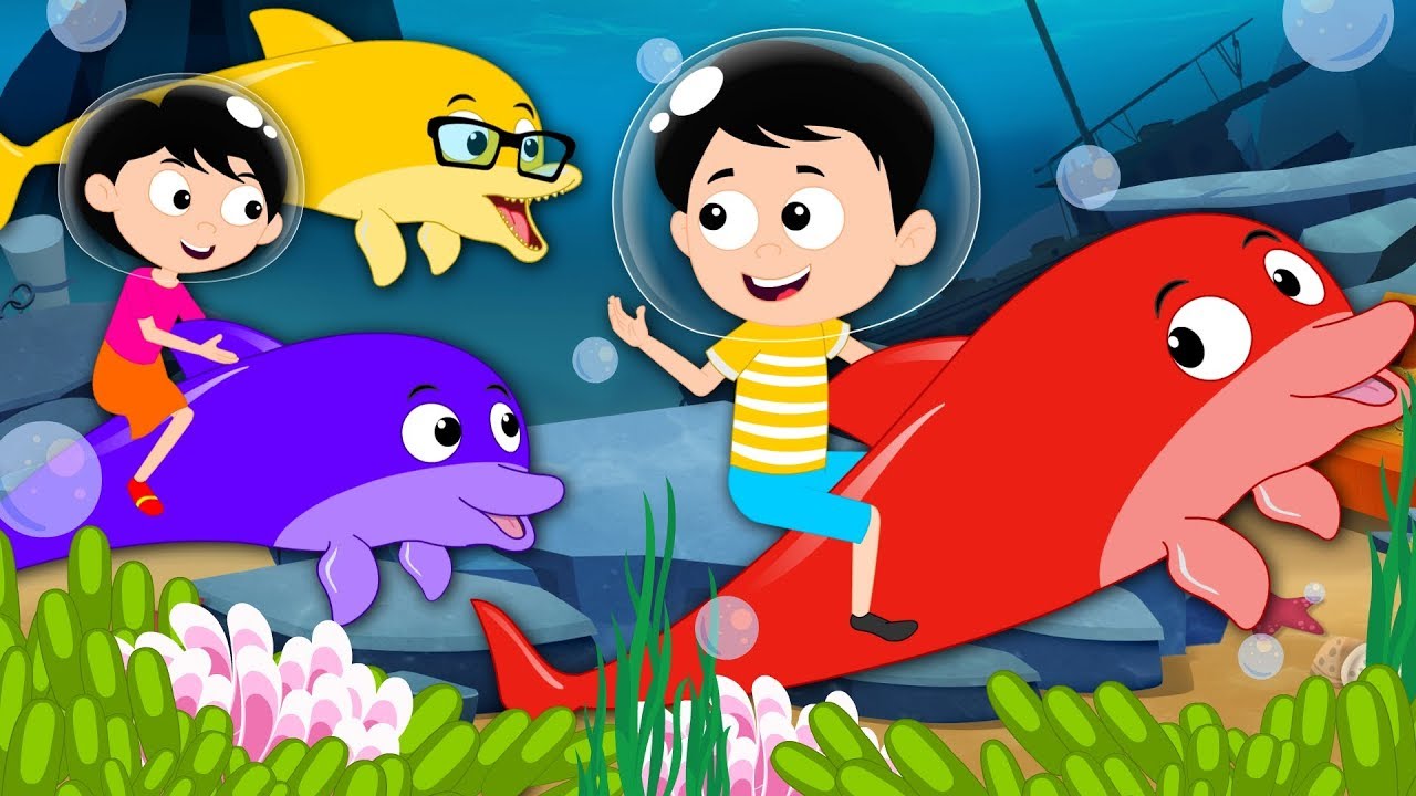 We Are The Dolphins | Kindergarten Songs And Videos For Kids