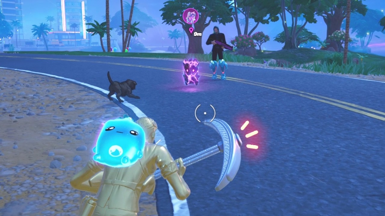 Я раздал ZERO POINT спрайты случайным игрокам в Fortnite