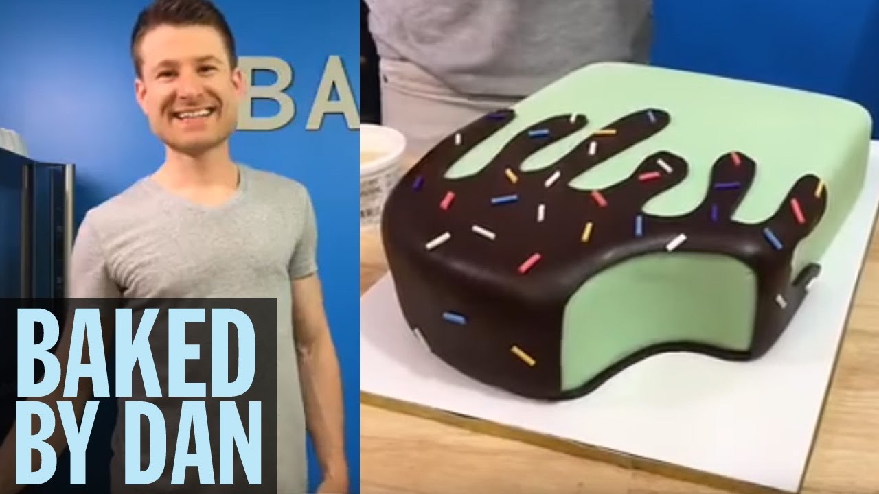 Baked By Dan's Gigantic Ice Cream Pop Cake | Dan Can Bake It | Food Network
