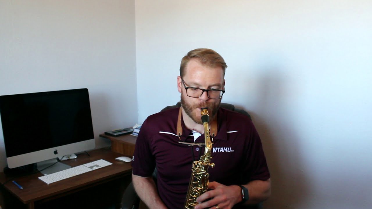 Ferling Etude No. 40 || James Barger, Saxophone
