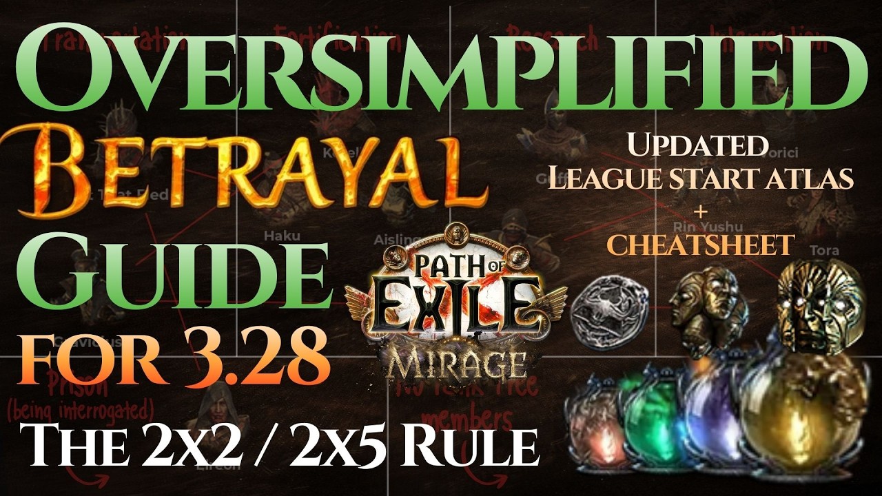 How To Farm Betrayal in 3.28 (2 by 2 / 2 by 5 Method)