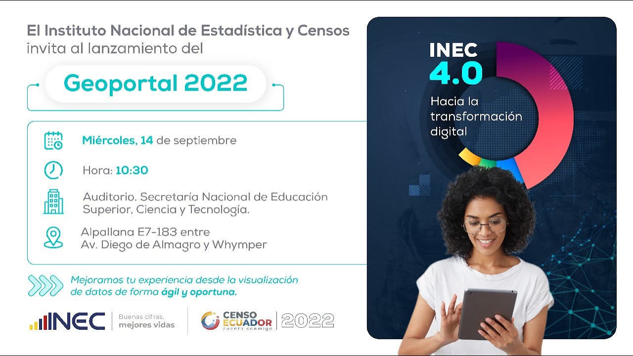 Lanzamiento del GEOPORTAL 🌐 del Instituto Nacional de Estadística y Censos