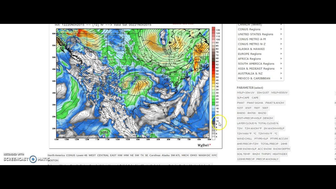 WeatherBell Tutorial