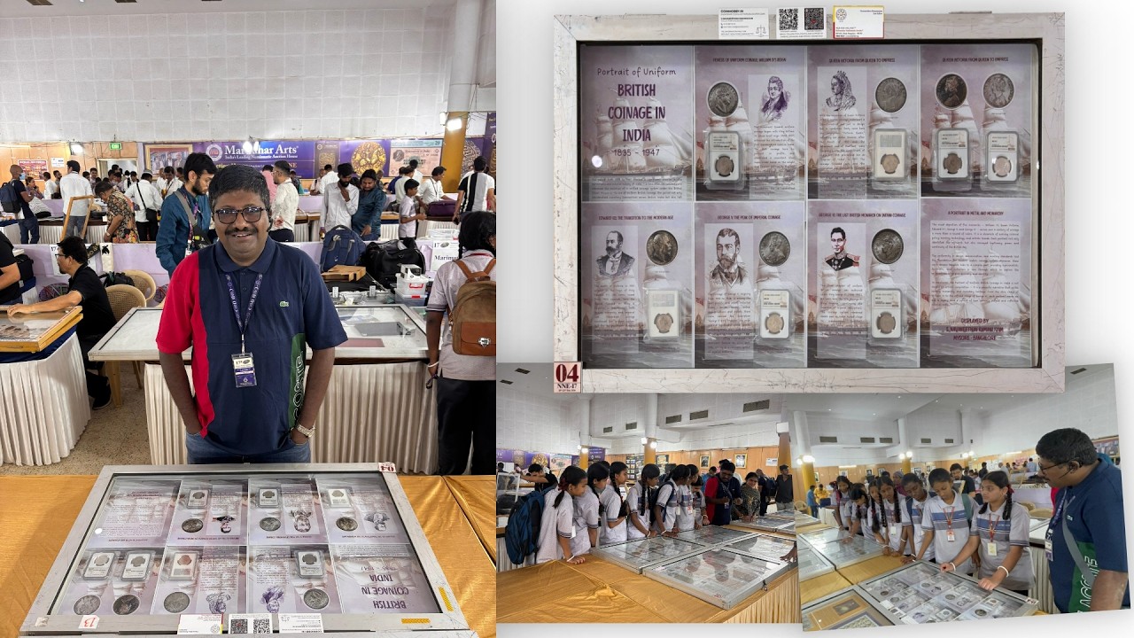 Portrait of Uniform British Coinage in India Exhibited | NNE 2026