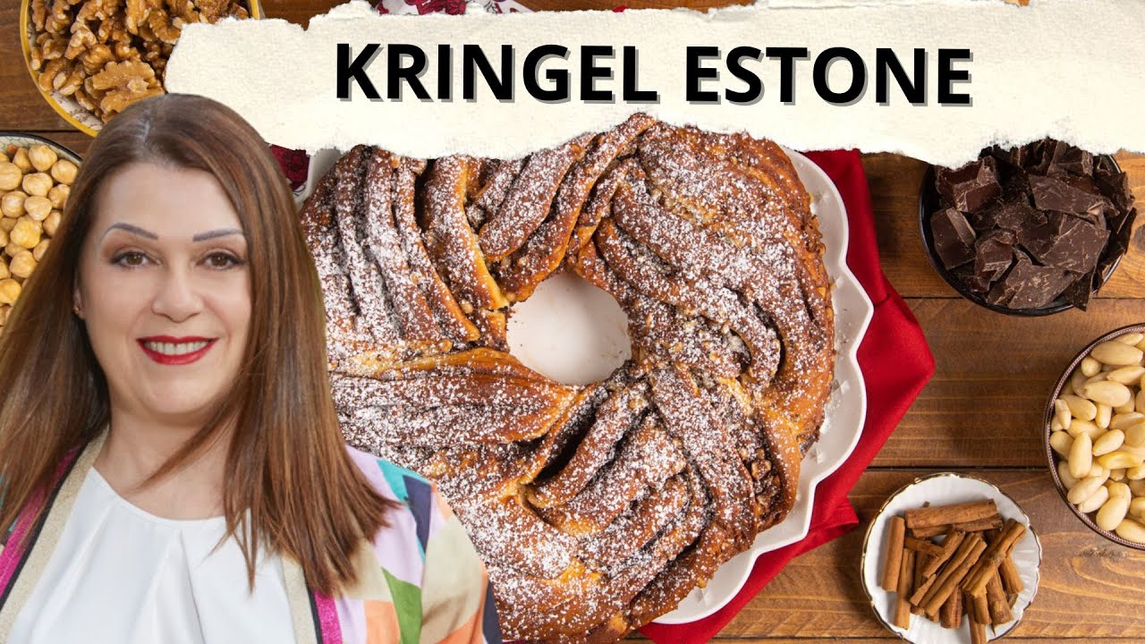 Kringel estone: lievitato intrecciato alla frutta secca!