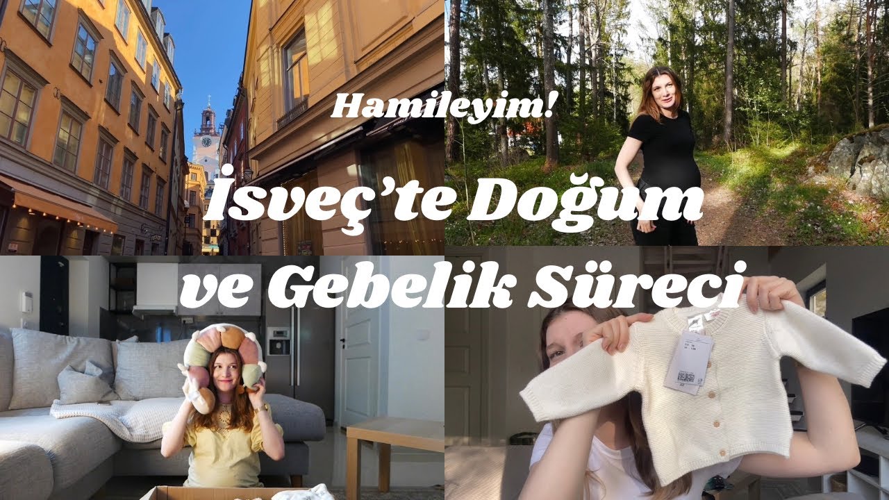 İsveç Günlükleri - Hamilelik Süreci, Seyahat & Bebek Alışverişi 🇸🇪🧸