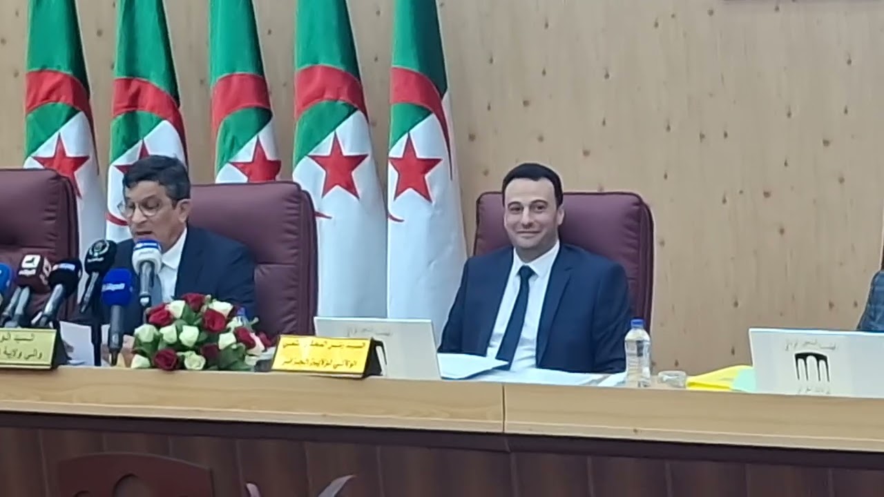 عبد النور رابحي، الوزير والي ولاية الجزائر في أشغال بيان نشاط ولاية الجزائر لسنتي 2024 2025   