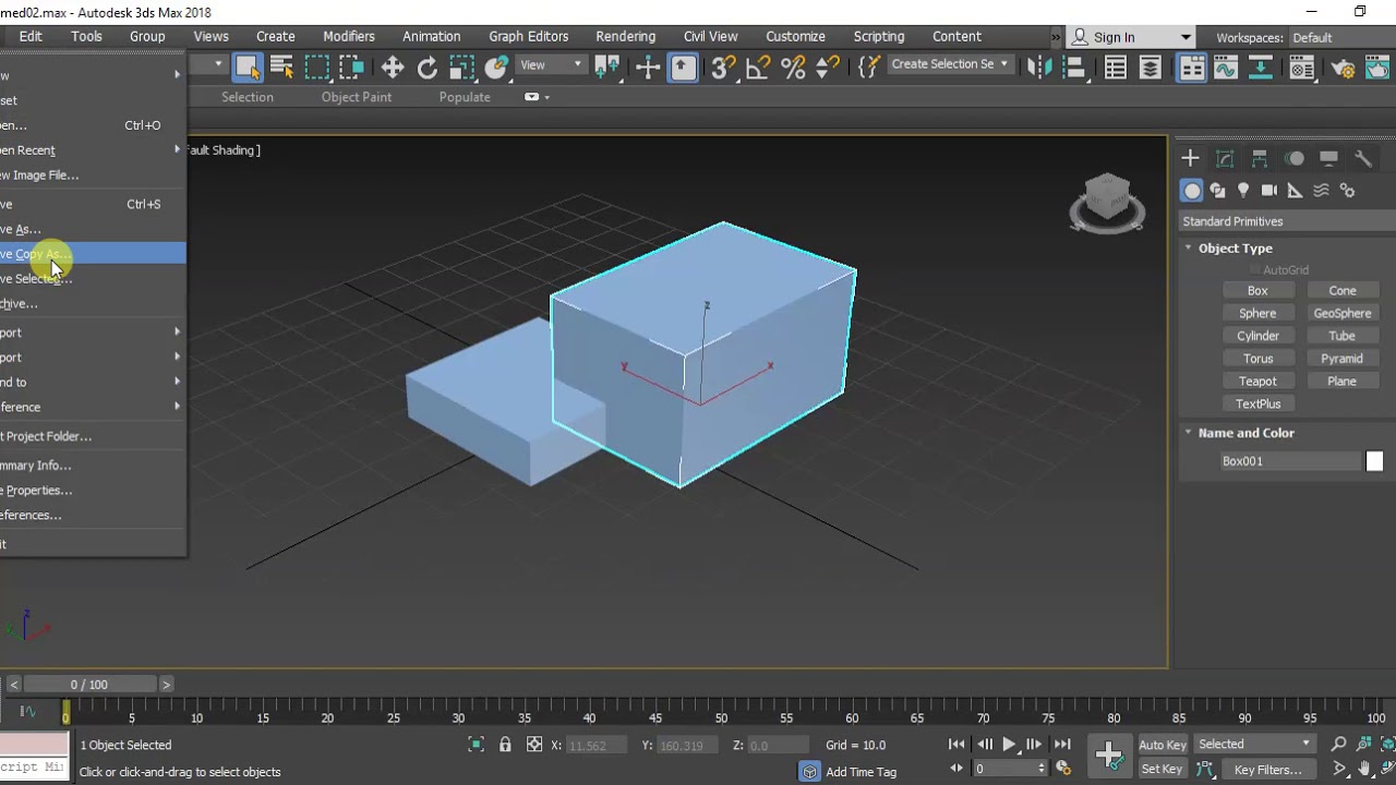 Lecture  01 - 3Ds max