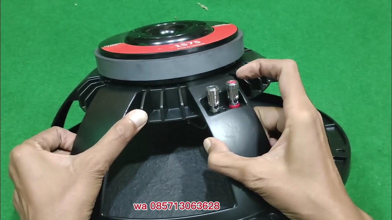 komponen speaker 1575 black spider cocok buat mid low