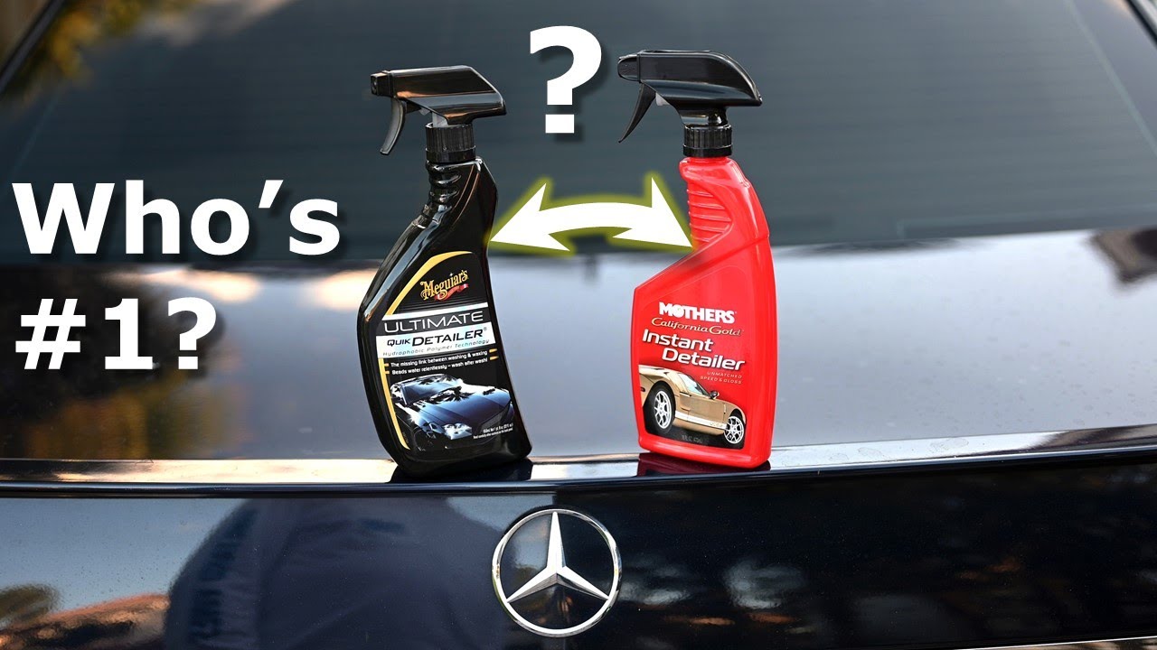 Meguiars Ultimate Spray Detailer или Mothers: что лучше?