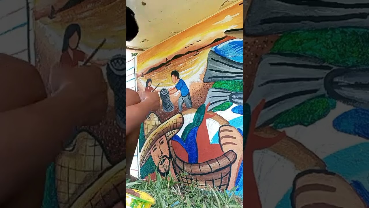 Mural Painting 2022 Malampaya Foundation ✨