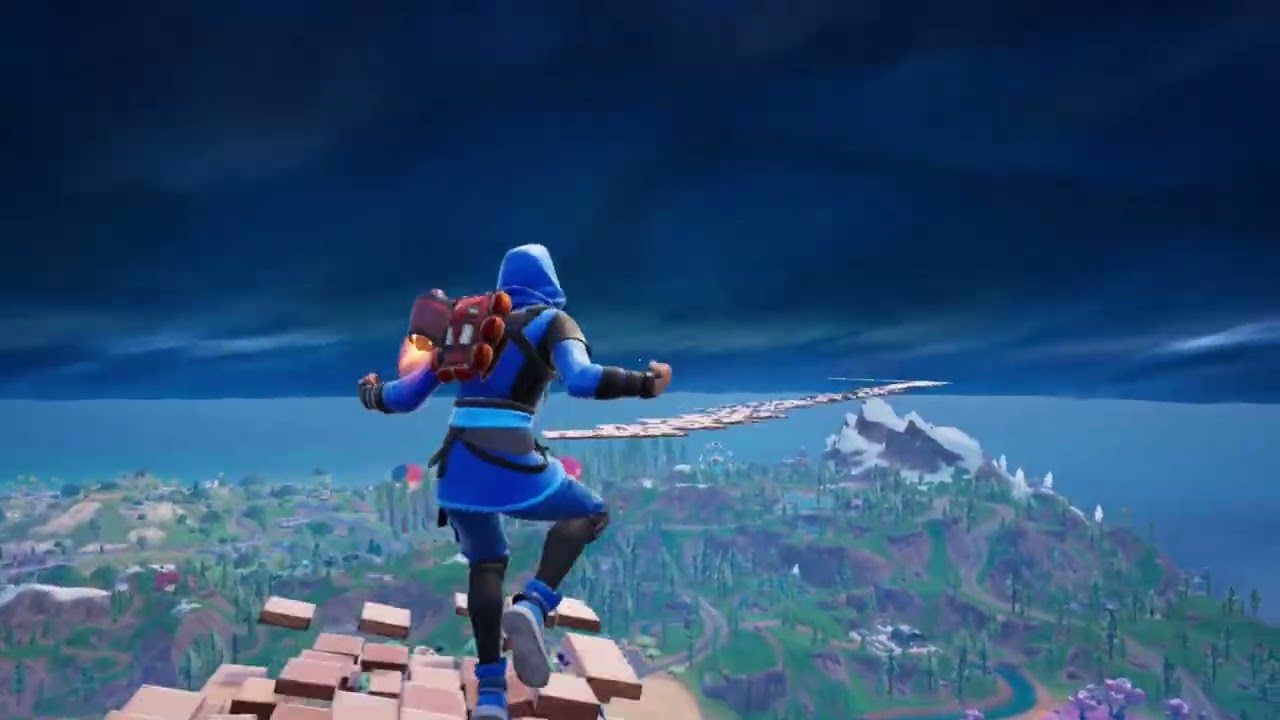 Fortnite Skybase Win With my Friend David F.