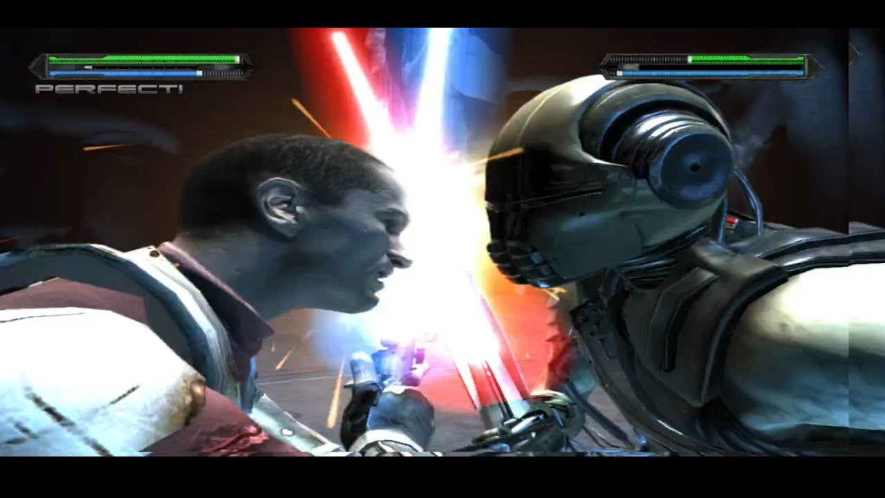 Star Wars Force Unleashed Jedi Temple Gameplay