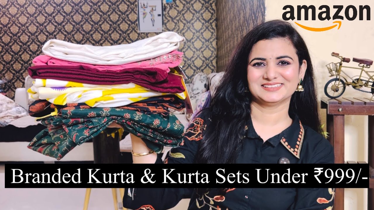 Must Have Amazon Kurta Set Haul, Embroidered Kurta Pant Set With Dupatta, Cotton Kurta Palazzo Set