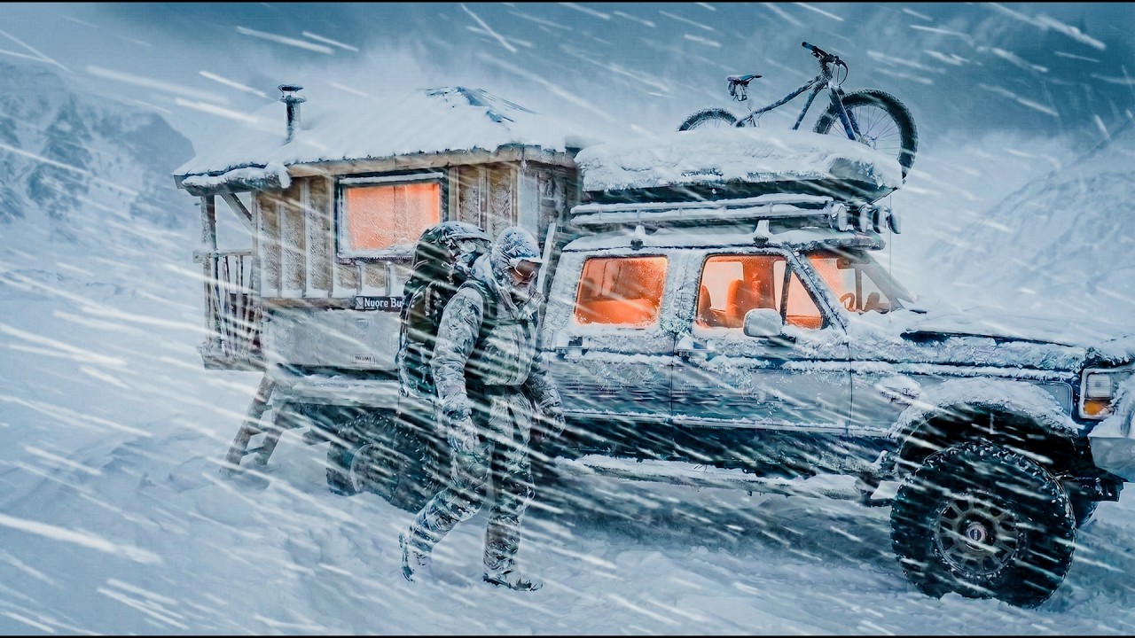 This truck cabin saved his life during the record-breaking cold snowstorm. What will happen next?