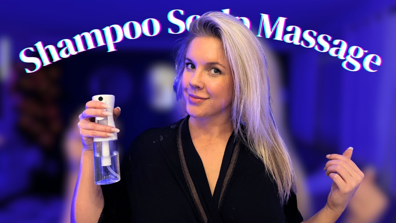 ASMR .˚◦○˚🧼˚○◦˚Scalp Massage, Shampoo, Sudsy Hair Wash 🚿