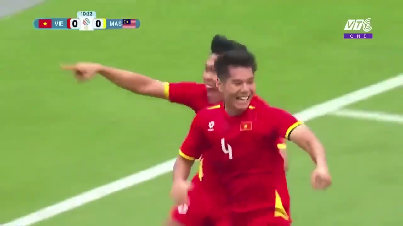 🔴U22 Việt Nam vs U22 Malaysia | Bóng Đá Nam | Đình Bắc Khiến Đối Thủ Hoảng Loạn Tột Độ