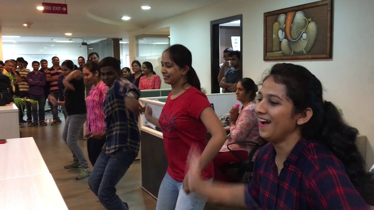 Dance performance at Diwali in IT Company...Live Life