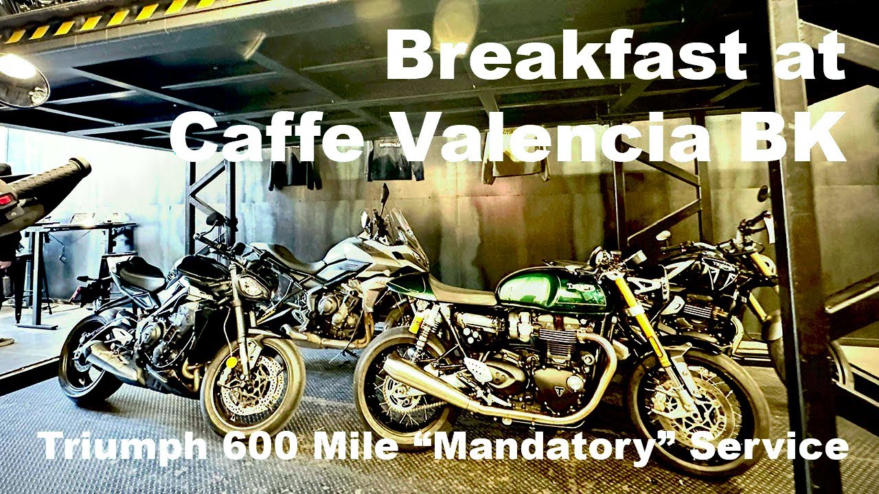Thruxton FE - 600 Mile Service & Caffe Valencia BK