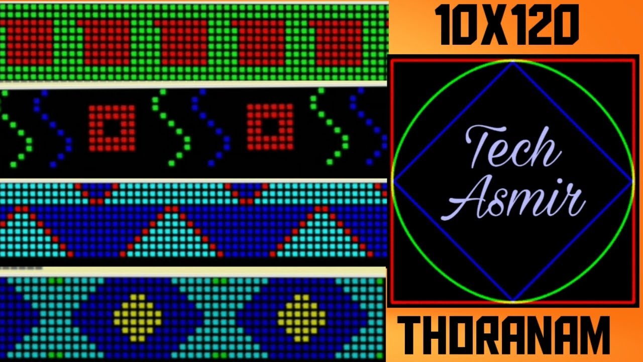 thoranam 10x120 pixel led effects and programming