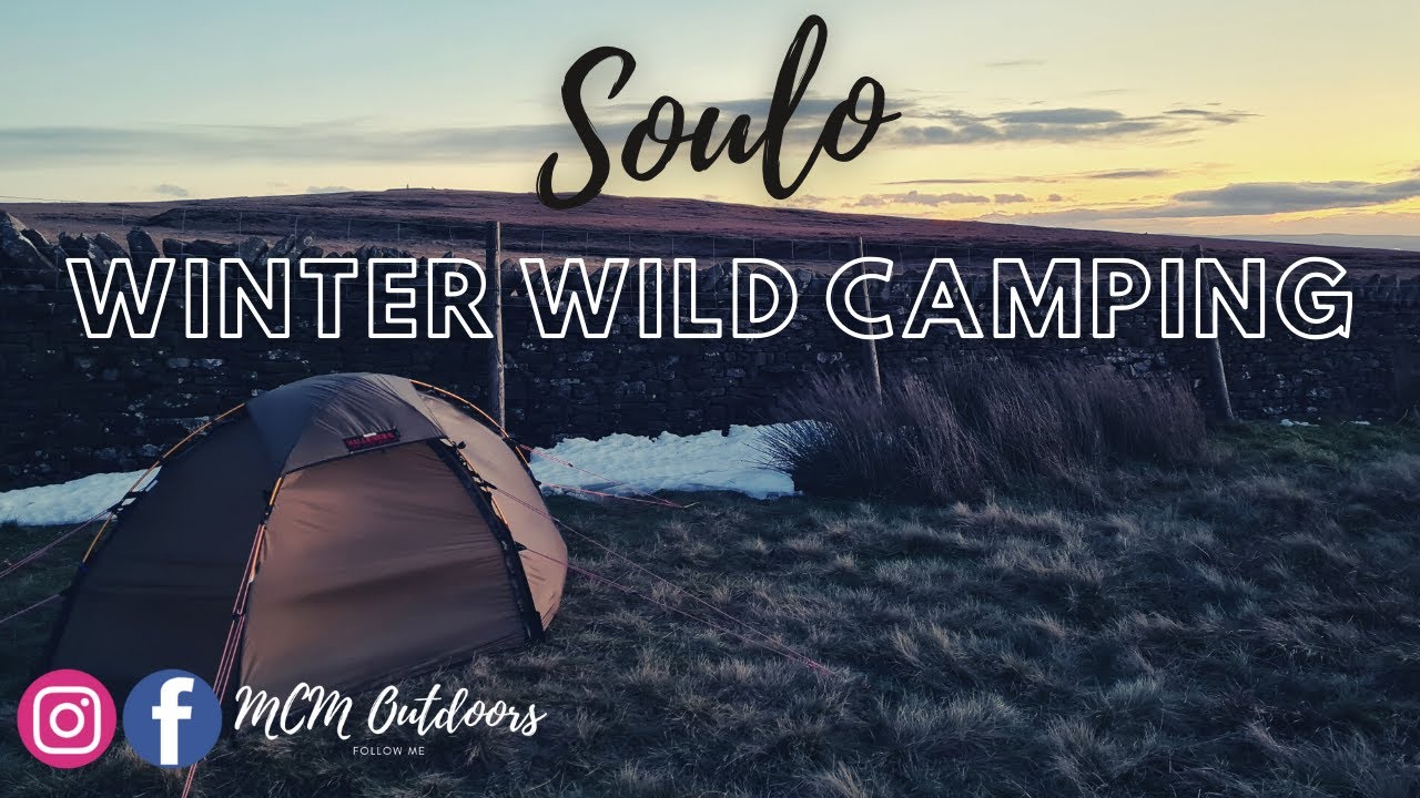 Soulo Winter Wild Camping with Tips for Beginners & Black Ice 700 Budget Winter Sleeping Bag !