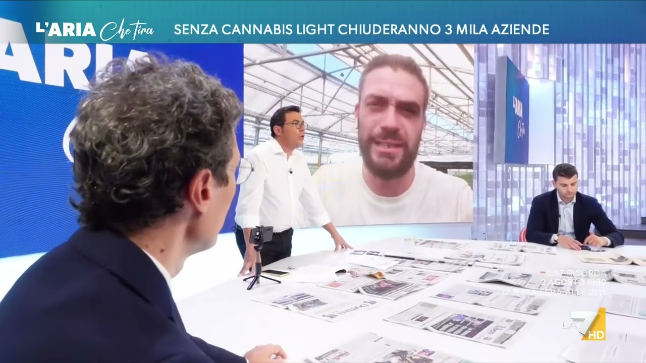 Stop alla cannabis light, la testimonianza del produttore Marco Tosi: 