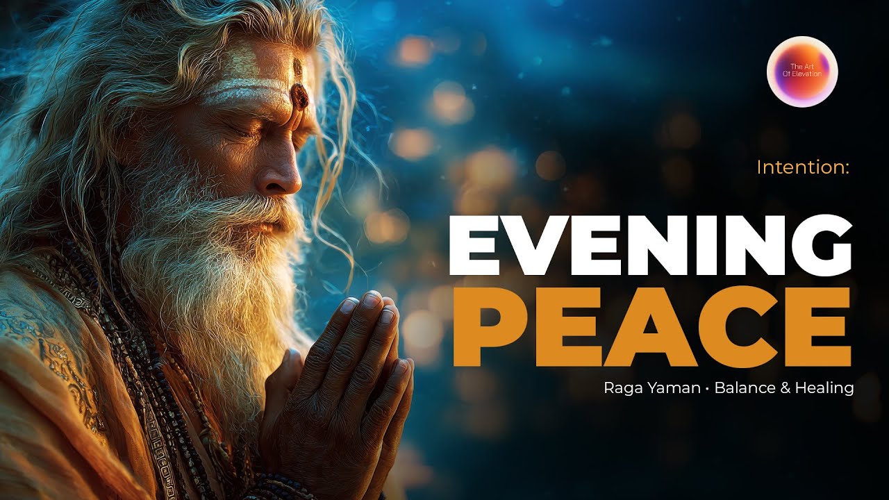 Raga Yaman Bliss 🌅 Evening Meditation Music for Peace & Emotional Balance
