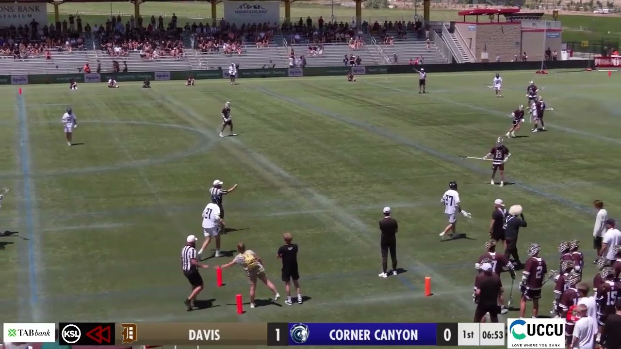 2025 Archive: 6A Boys Lacrosse Championship: Davis vs. Corner Canyon