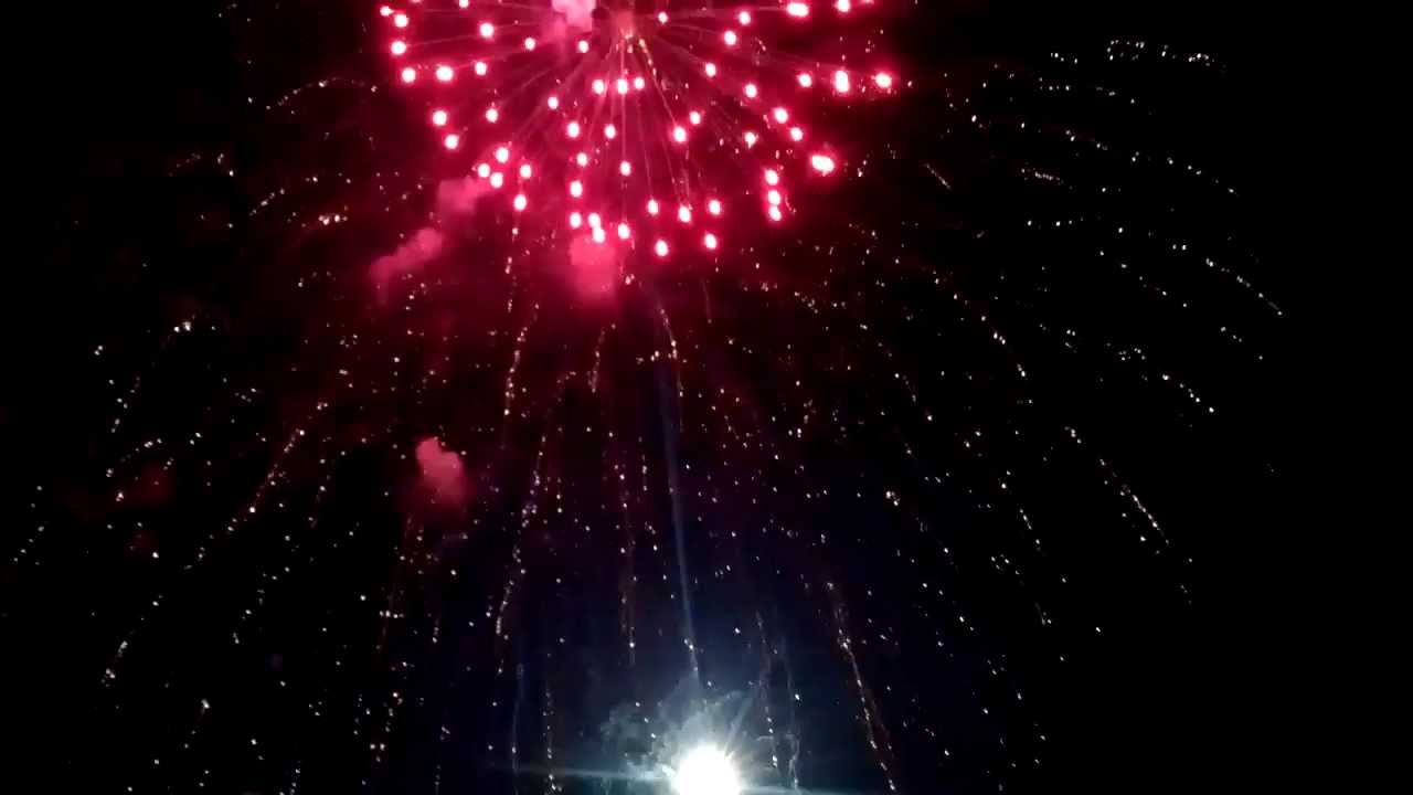 Feuerwerk beim Seefest in Unterach am Attersee