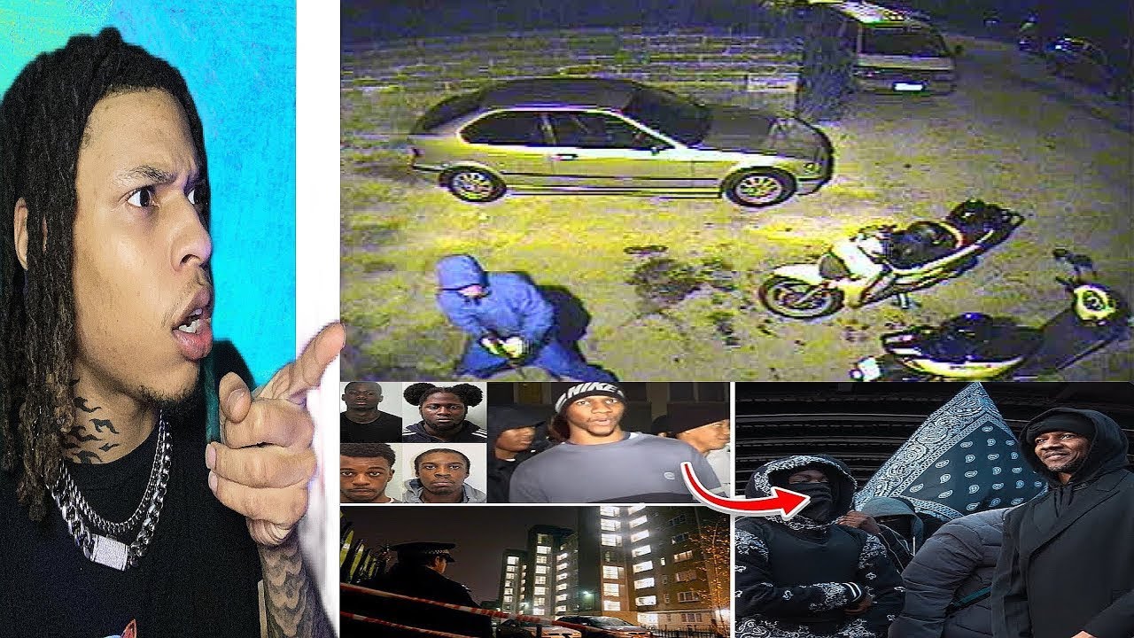 showing Americans real London gangs!!! (Uk drill reaction)