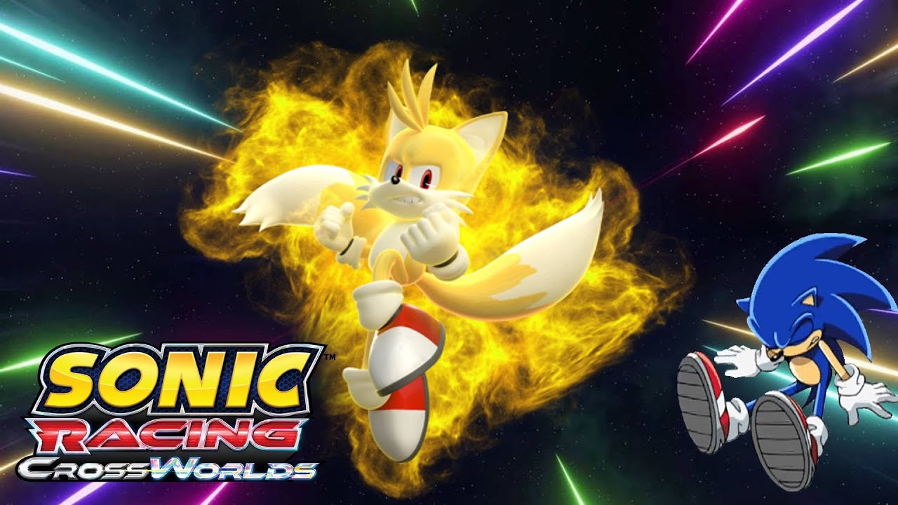 now tails is not the side character he will win in this race