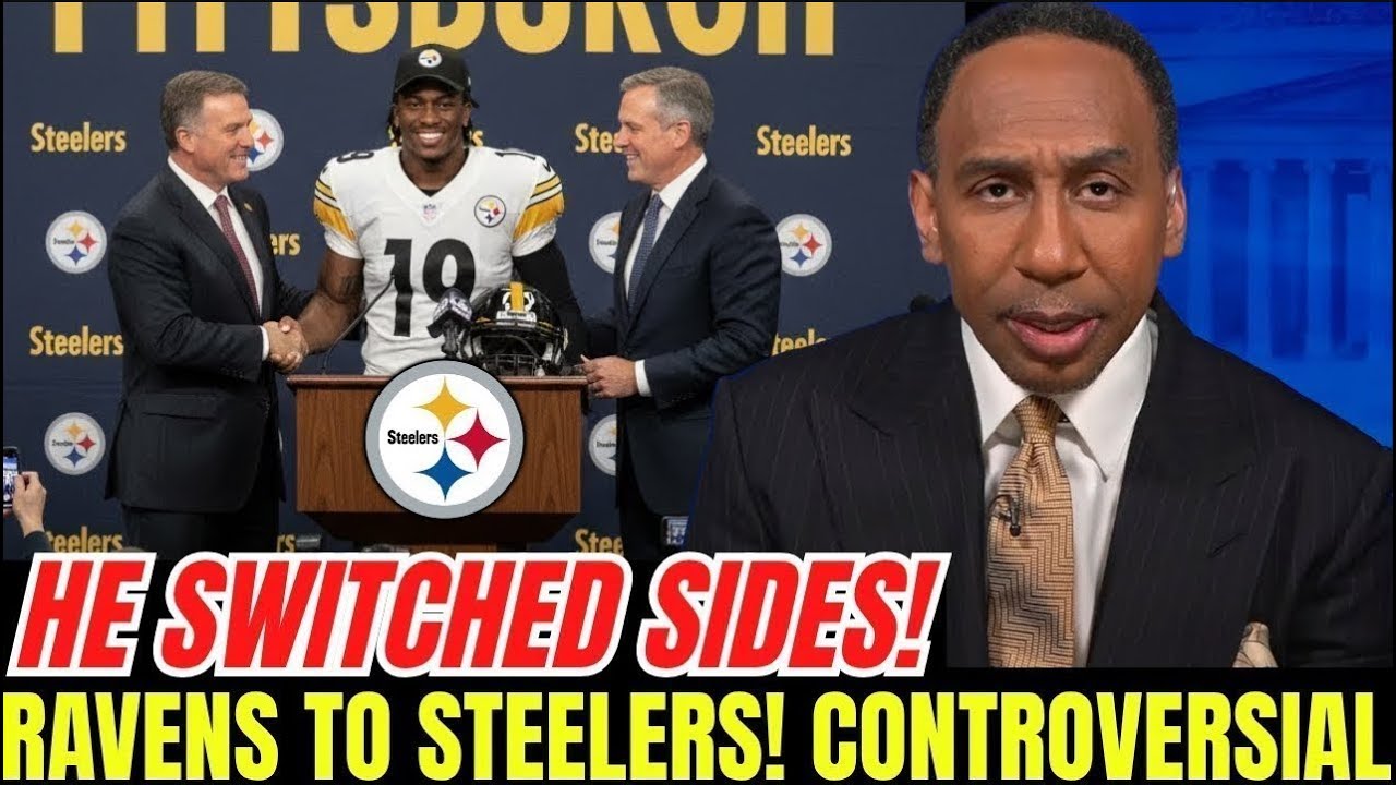 Division drama: RAVENS wideout signs with STEELERS and the internet goes wild | Steelers News