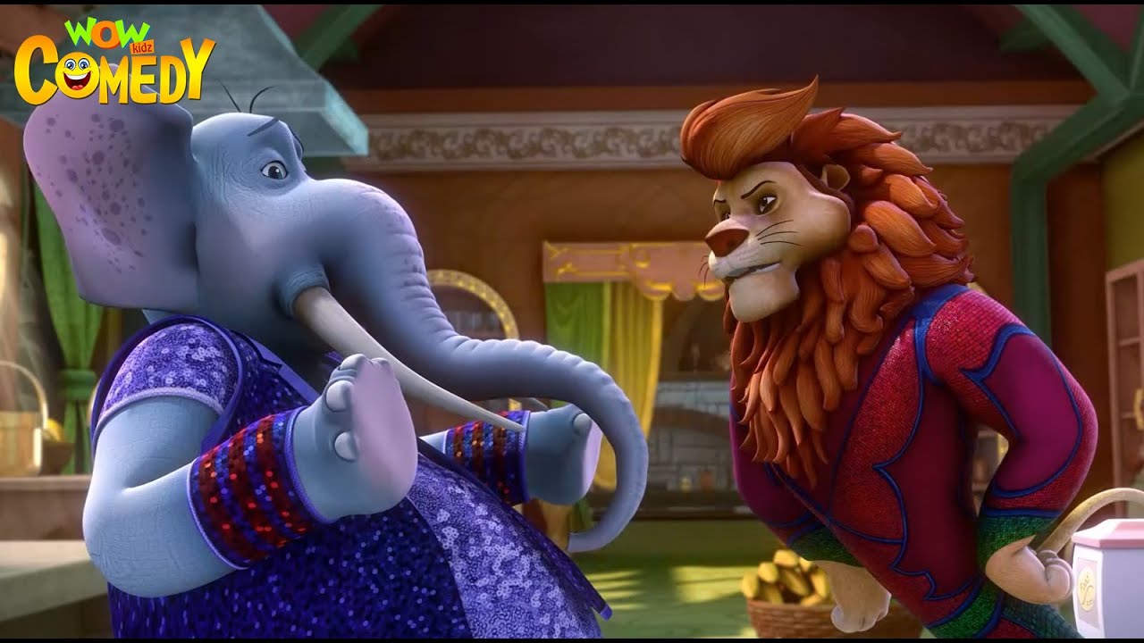 Guddu Cafe |🎪 Guddu - The Circus King | E52 | Funny Animal Adventures | Wow Comedy
