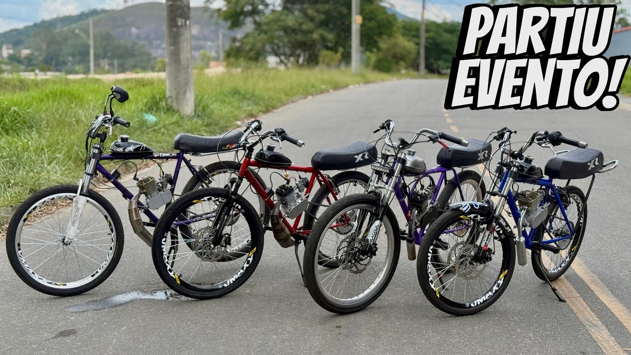 PRIMEIRA VEZ INDO PRO EVENTO COM A MOTORIZADA!