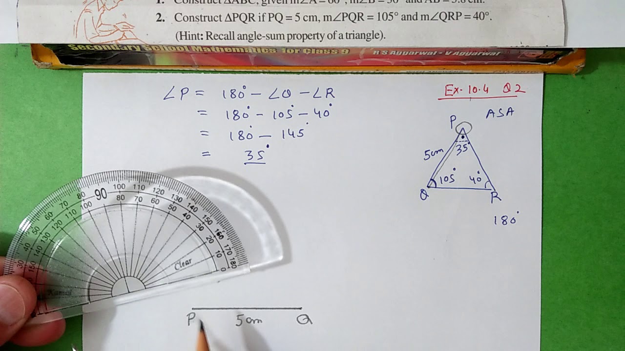 Q.2, Ex.10.4 Chapter:10 Practical Geometry | Ncert Maths Class 7 | Cbse