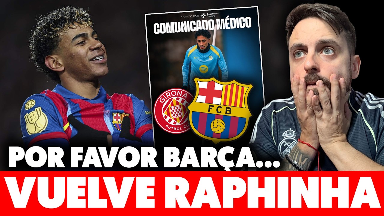 BARÇA POR FAVOR NO LO HAGAS… VUELVE RAPHINHA y VAN a por el LIDERATO ¿PINCHAZO vs GIRONA?