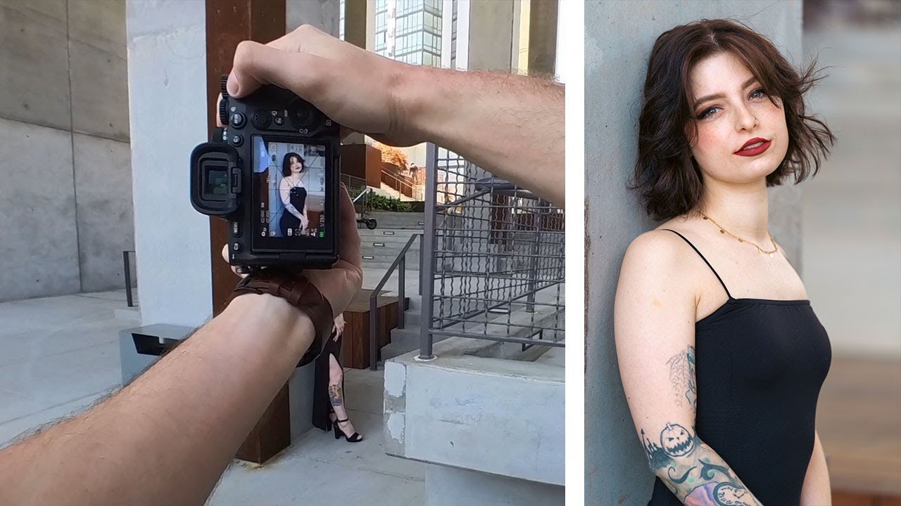 Natural light portrait session | behind the scenes w/ posing tips. THANKS FOR 1,000 SUBS!