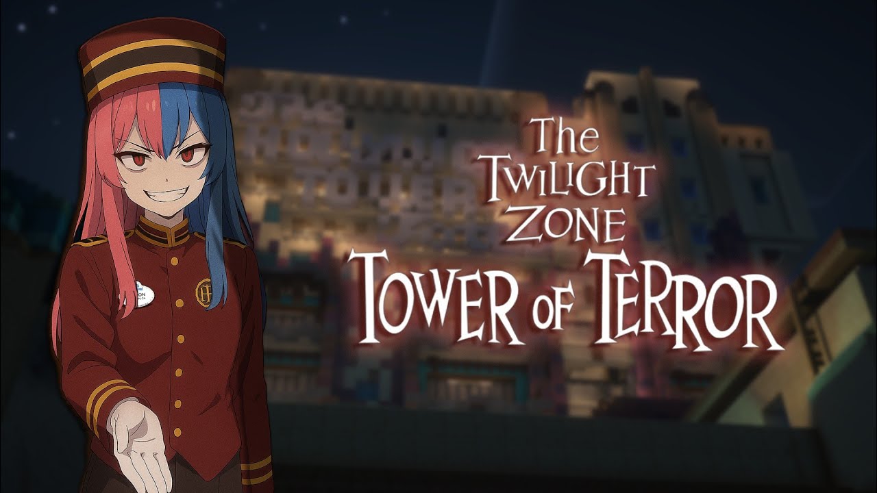 TOWER OF TERROR MINECRAFT 2025 DISNEYLAND PARIS