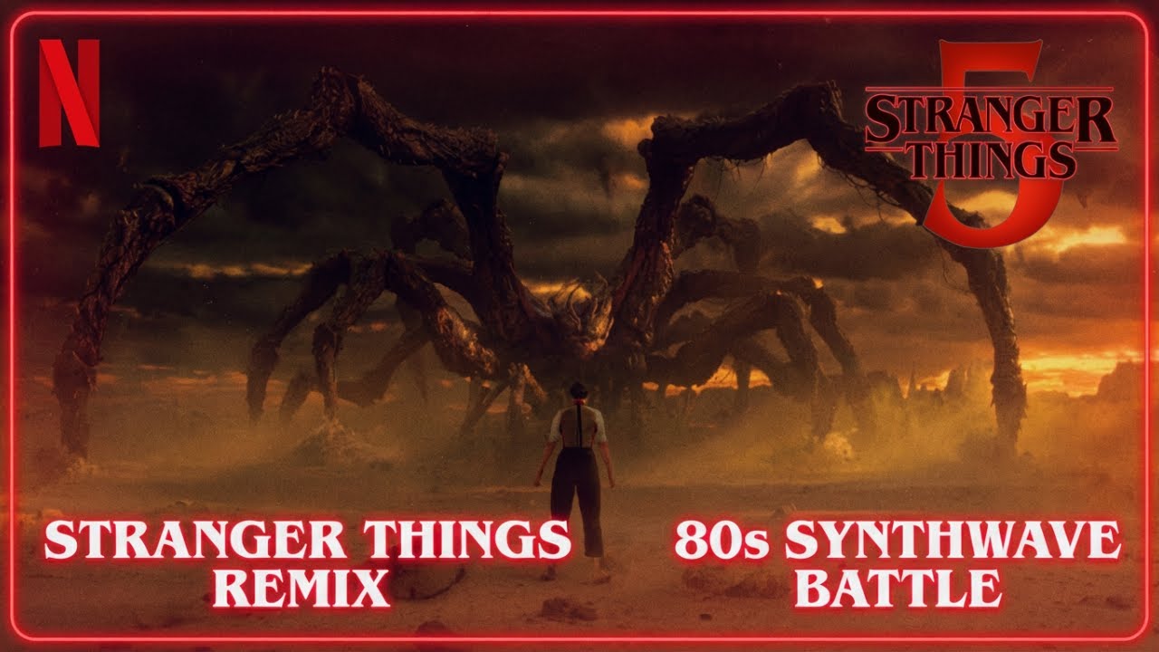 I Created a STRANGER Things Music Video with 80s Synthwave vs Symphonic Death Metal