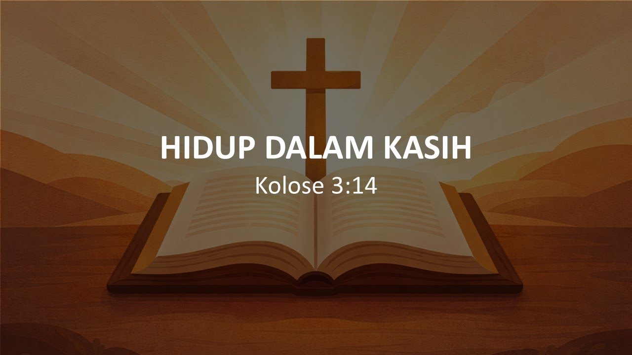 Hidup Dalam Kasih | Pdt. Yakub Sujanto | 1 Maret 2026