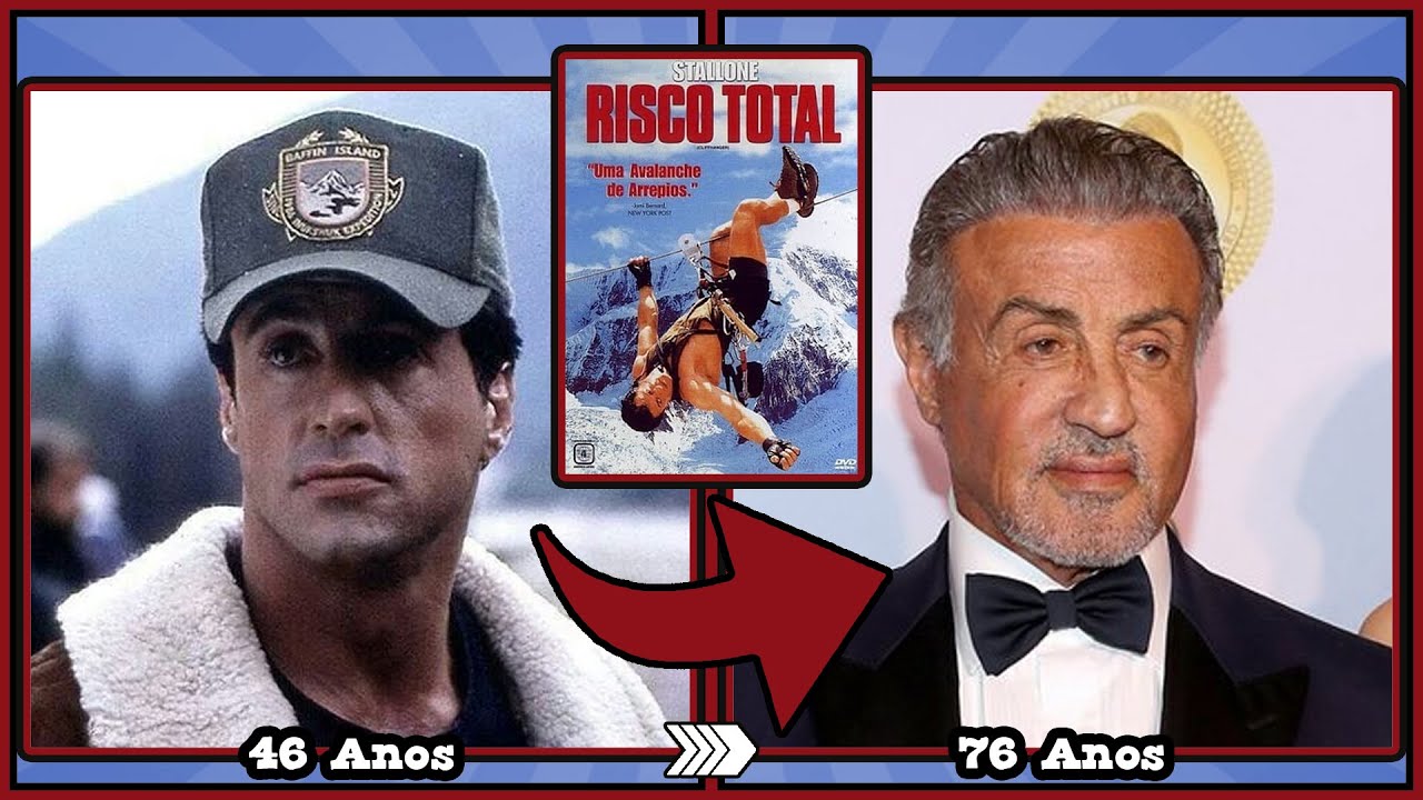 RISCO TOTAL - ( 1993 - 2023 ) - O ANTES E DEPOIS DO ELENCO ⭐ [ Cliffhanger ] 🎬