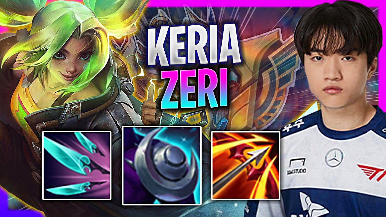 LEARN HOW TO PLAY ZERI ADC LIKE A PRO! | T1 Keria Plays Zeri ADC vs Kai'sa!  Season 2023