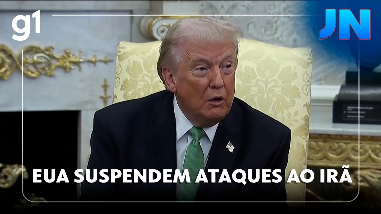 JN: Trump anuncia cessar-fogo de duas semanas com o Ir&atilde;