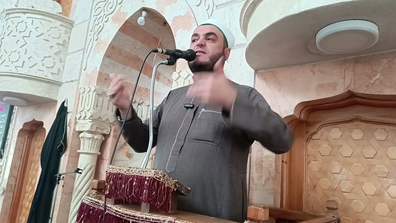 خطبة الجمعة في ابين سمعان جامع الشيخ صبيح الجمعة الثانية من شهر رمضان المبارك( أبشروا يا أهل القرآن)