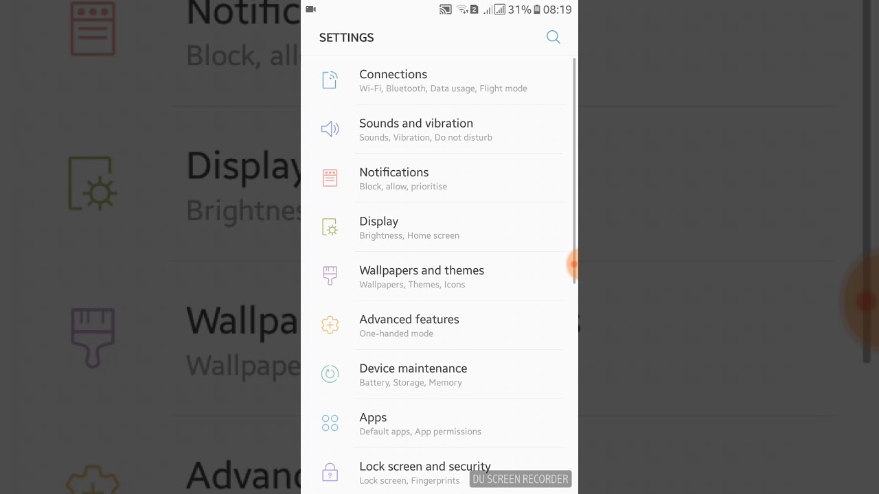 Samsung galaxy j5 prime Nougat update preview