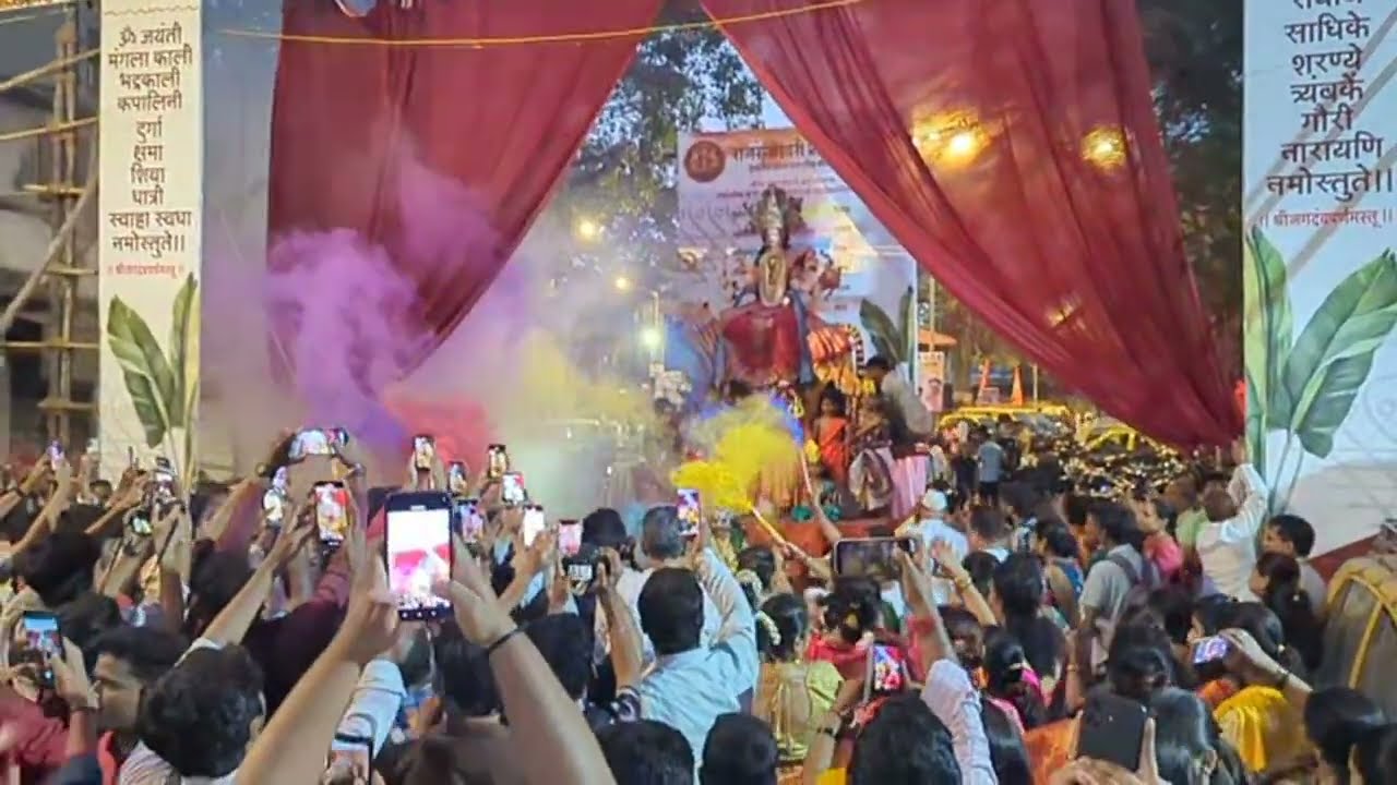 Tardeo Rajarajeshwari Pratisthan aagman Sohala 2026