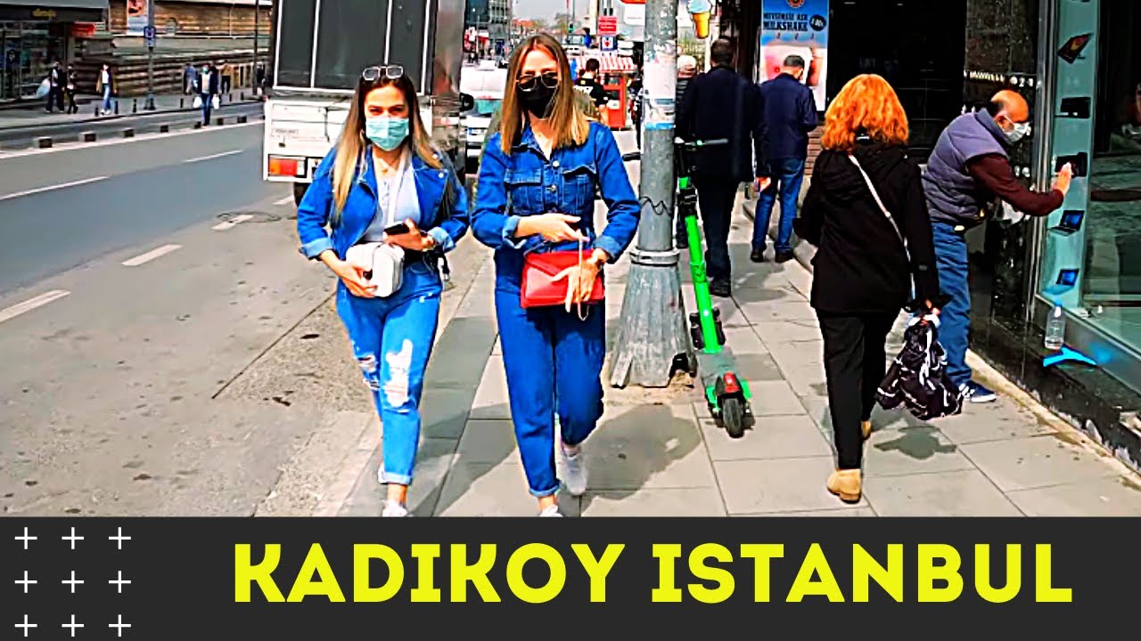ISTANBUL CITY WALKING TOUR IN 4K - AROUND kadık&ouml;y ISTANBUL 2021 -TURKEY 4K WALKING TOUR-4K UHD 60FPS