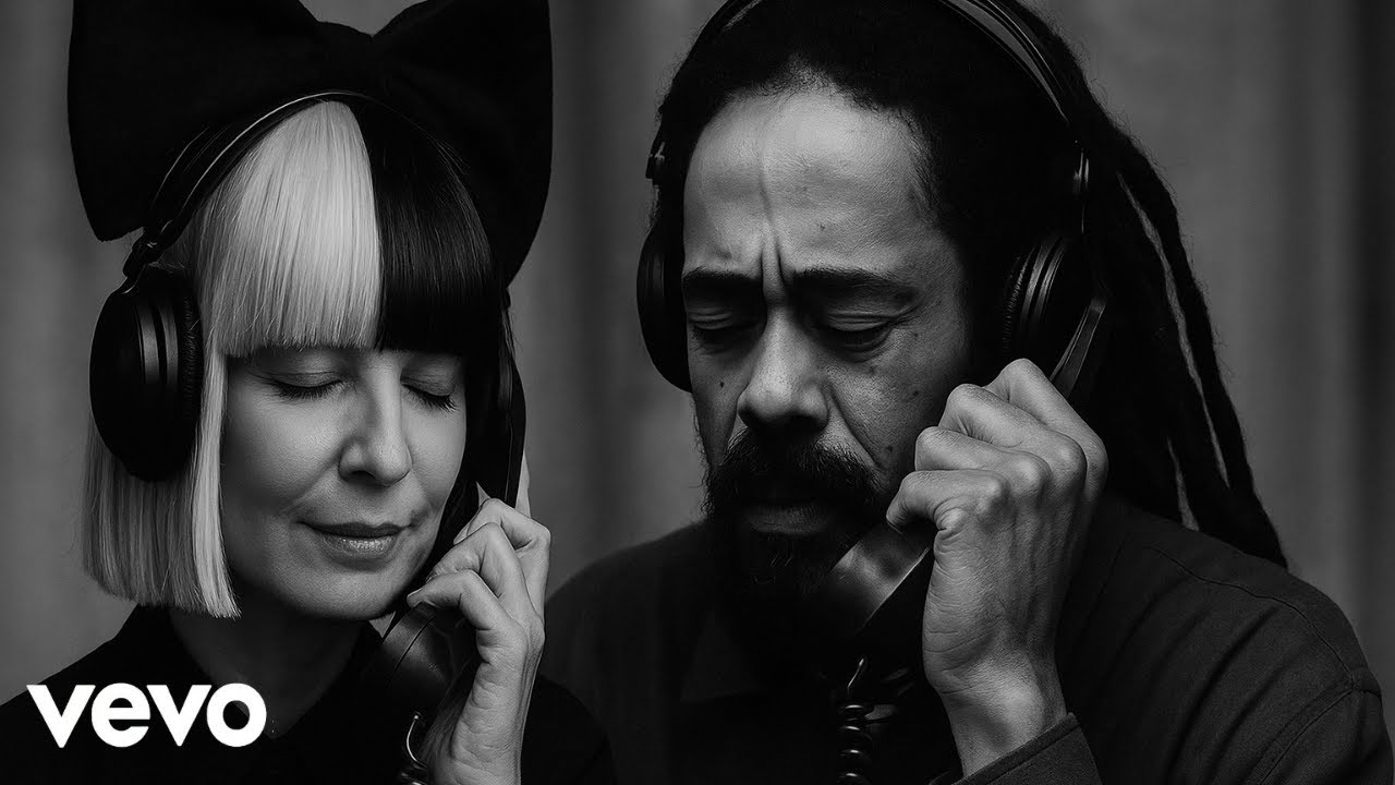 Sia ft. Damian Marley – Three Seconds Before Goodbye (Official Lyrics Video)