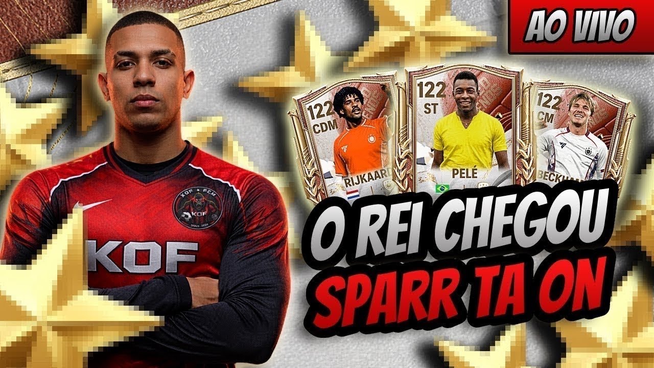 🔴 FC MOBILE LIVE ON 🔴🔝⭐️50 STARS ⭐️ UP DE CONTA/GAME PLAY