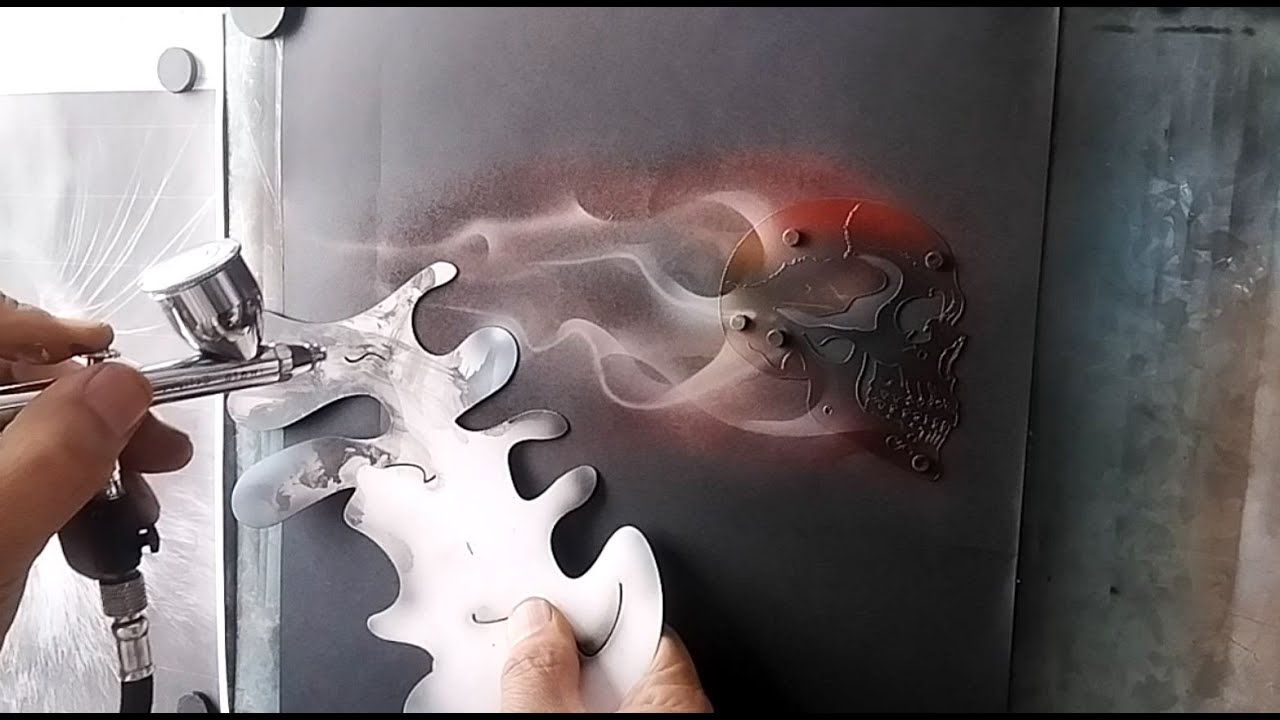 FUEGO REAL SOBRE CALAVERA PEQUEÑA